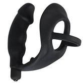 Black Velvets Cock Ring And Vibrating Anal Plug > Anal Range > Prostate Massagers